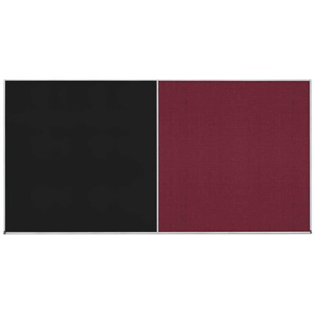 United Visual Products Enclosed Corkboard, 1 Door, 18"x24", 4" Fra UV3414-GOLD-FORBO
